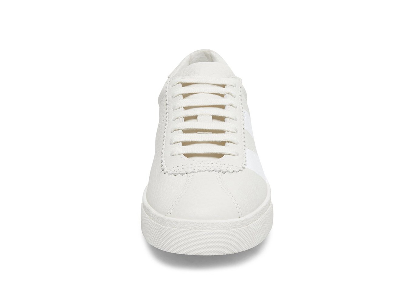 Tenis Feminino Branco - Superga 2843 Clubs Tumbled Couro U Logo - LZWMB-4186